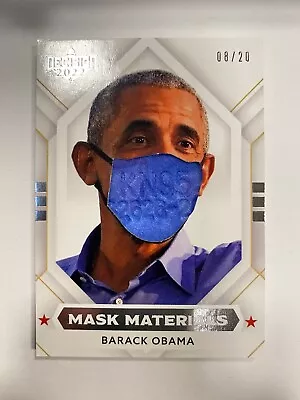 2023 Decision 2022 Mask Materials Silver Foil #35MM Barack Obama 8/20 Mask • $19.73