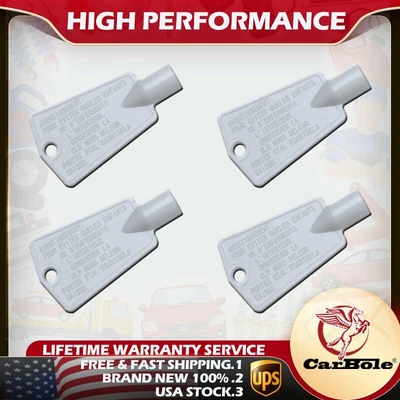 $5.99 • Buy 4PCS Frigidaire Freezer Door Key 297147700 AP4301346 PS1991481 For Whirlpool NEW