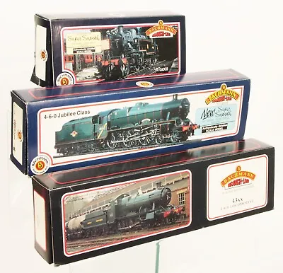 Bachmann  OO 31-153 BR GREEN 31-450A BR BLACK 31 825 GWR STEAM LOCO EMPTY BOXES • $57.59