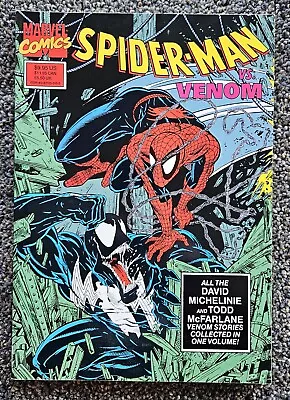 Marvel Comics Spider-Man Vs Venom -  1st Printing  (1990) Todd McFarlane • $3