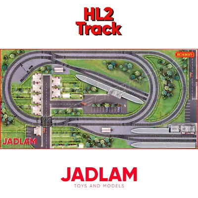 HORNBY Train Set Track HL2 Jadlam Railway Layout 8x4ft Board • £399.99