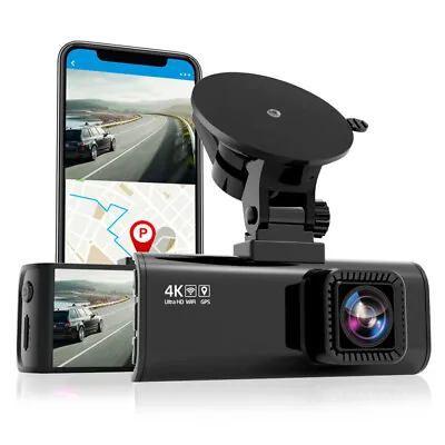 $139.98 • Buy REDTIGER Front Dash Single Camera For Car Dash Cam With WiFi GPS Parking Mode
