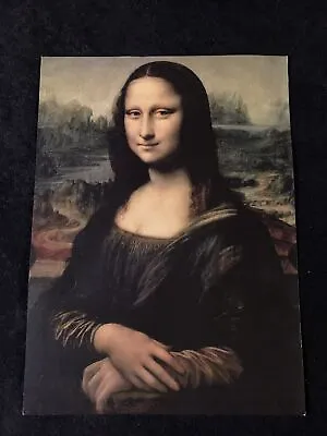 Masterpiece Da Vinci Mona Lisa Print 13.25 X9.5 & Monet Plus 3 Others. VG++ 2008 • $9.99