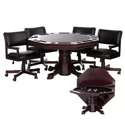 Level Best 54 Inch 3 In 1 Game Table Set And Chairs • $4399