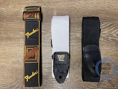 3 X Guitar Strap Pack -  Fender Ernie Ball • $39