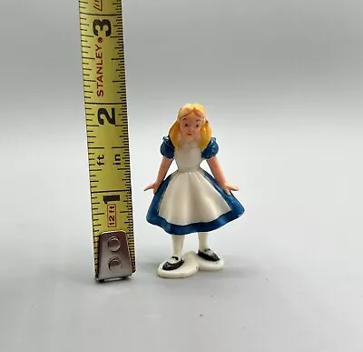 DISNEYKINS Vintage Alice In Wonderland Figurine. Measures About 1.5  Tall VGUC • $7
