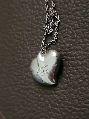 Tiffany & Co Peretti Full Heart Necklace • $125