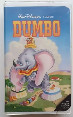 Dumbo Black Diamond Walt Disney Classics VHS Video Cassette Tape Clamshell No.24 • $33