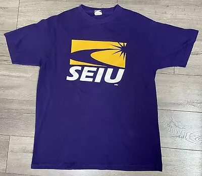 SEIU Oregon Public Employees Union Local Labor Mens Shirt Size Large  • $25