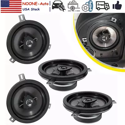 4 Pack Kicker Speaker Upgrade For 2007-2018 Jeep Wrangler JK JKU 77KICK10 • $159.90