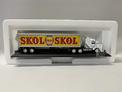 Matchbox Skol Lager Scania Tractor Trailer Truck Brewmasters CCY07-M 1:100 • $19.98