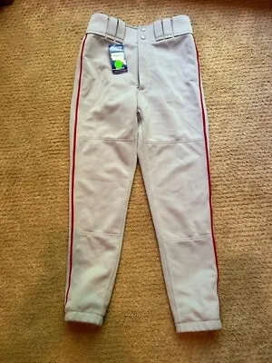Mizuno NWT AXS Gray Belted Baseball Pants - Free Shipping • $17.50