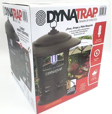 Dynatrap Insect Mosquito Fly Trap 1/2 Acre Uv-led Mounting Hook Included • $69.95