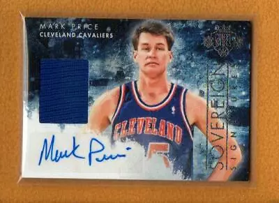 Mark Price 2013-14 Panini Court Kings Bk Sovereign Signatures Jersey Auto /199 • $24.99