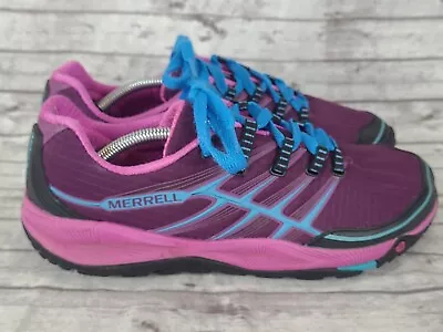 Merrell Womens All Out Rush J06488 Purple Running Shoes Sneakers Size 10 • $22.99
