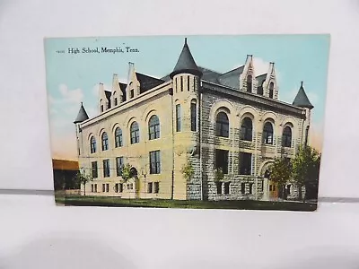 High School Memphis TN  Vintage Postcard • $4.95