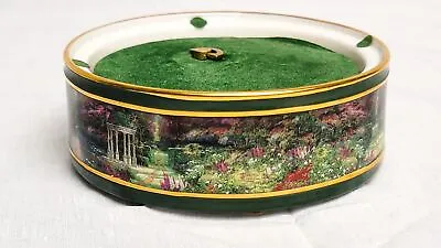 Thomas Kinkade Peacfull Moments Garden Of Serenity Replacement Music Box Base • $22.99