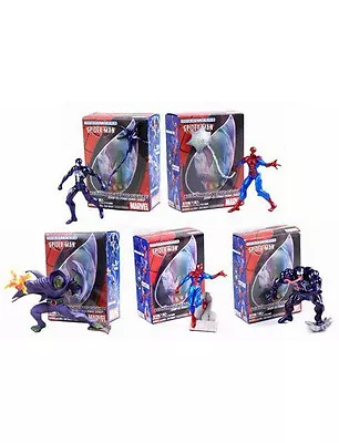 Spider Man Marvel Rare FIGURES - - - - - Kaiyodo Vignette Ultimate Japanese Set  • £17