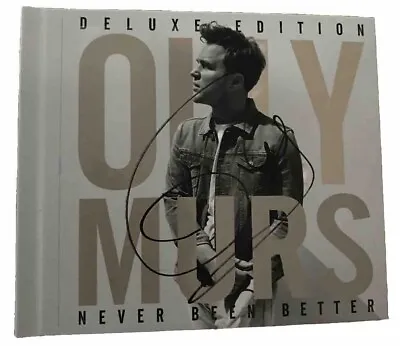 Olly Murs  (Never Been Better)   **HAND SIGNED**   AUTOGRAPHED Deluxe Cd Album • £19.99