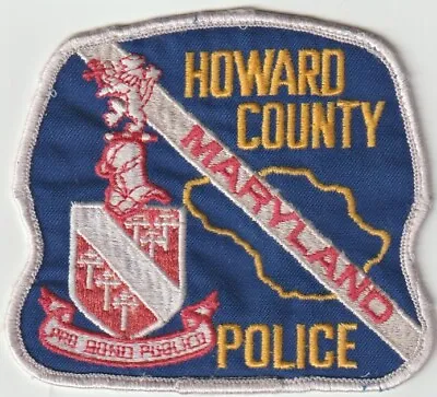 Howard County MD Police Old & Obsolete Patch Shipped From Australia • $3.99