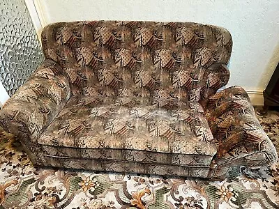 Vintage Old  Sofa And 2 Armchairs Drop Arm Upholstery Project • £0.99