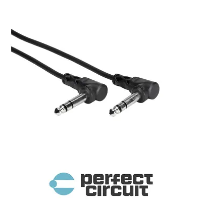 Hosa CSS-105RR Right-Angle 1/4  TRS Cable - 5FT CABLE - NEW - PERFECT CIRCUIT • $8.95