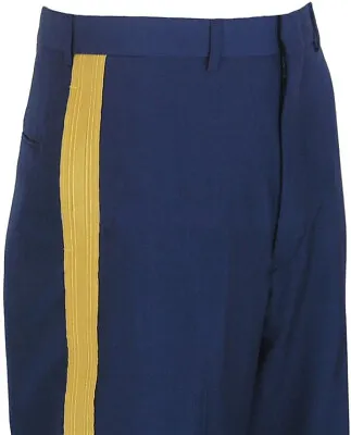 US Army Men's ASU Dress Blues Service Uniform Braided Trousers/Pants NCO/Officer • $32