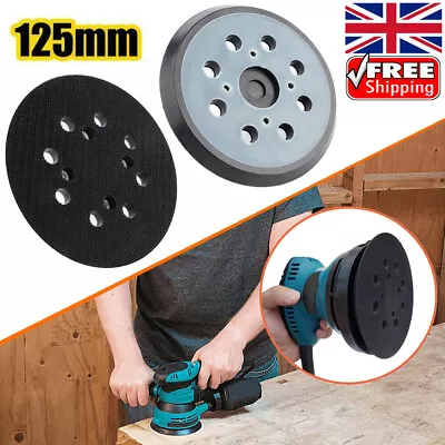 5  125mm Sanding Backing Disc Pad Hook And Loop For RYOBI Random Orbital Sander • £6.99