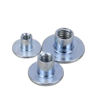 M4 M5 M6 M8 M10 Cold Heading Steel Round Base Weld Nut Insert T Nut Furniture • $14.41