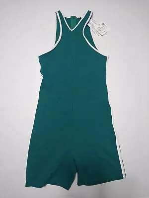 Zara Short Sleeveless Green Jumpsuit  • $20