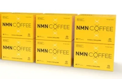 $566 • Buy 【HOT OFFER】6 X IHealth NMN COFFEE , NAD+ Booster (50mg NMN X 30 Sachets/Box)