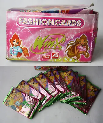 Rare 2009 Winx Club Fashioncards Box Of 24 Packs Rainbow Italy New Sealed ! • $137.03