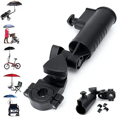 $20.69 • Buy Durable Golf Umbrella Holder For Buggy Cart/ Baby Pram/ Wheelchair Clicgear AU