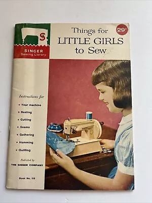 Things For Little Girls To Sew By Singer Sewing Library • $12.99