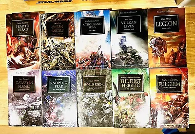 Warhammer Horus Heresy Book Bundle X10 • £104.99