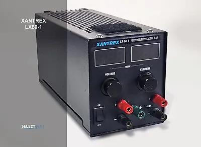 Xantrex Lx60-1 Power Supply 0-60v 0-1a + 5v 3a ****look**** (ref.: 587m) • $139