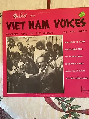 MERV ROSELL “Viet Nam Vietnam Voices” Live In Jungle PRIVATE LP DBP108 • $12