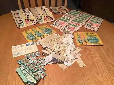 Vintage Gold Bond And S&H Stamps And Coupon Books • $19.99