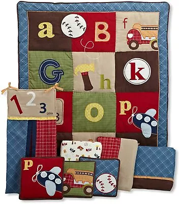 Cocalo 8 Piece Crib Bedding Set A To Z Boy Nursery Collection New In Package • $89.99