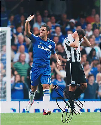 Eden HAZARD Signed Autograph 10x8 Photo AFTAL COA Chelsea Belgium National Team • £89.99