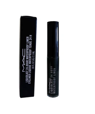 $18.99 • Buy MAC Liquidlast 24 Hour Waterproof Liner LATE NIGHT EyeLiner 0.08fl Full Size NEW