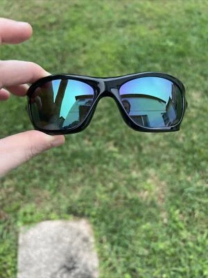 $400 • Buy Oakley Pitbull Polished Black W/ Shallow Water Prizm Lenses OEM NON Released