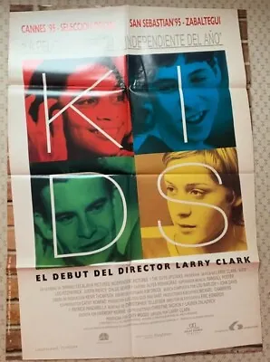 1995 KIDS Vintage Original Movie Poster Larry Clark • $150