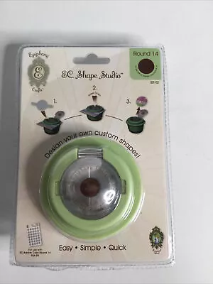 Epiphany Crafts EC Shape Studio Round 14 SST-02 Button Tool Punch New  • $12.99