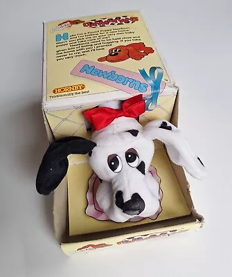 1984 Pound Puppies Dalmatians Newborns Soft Plush Toy 8  Hornby Vintage Puppy   • £19.99