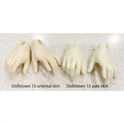 2 Pairs Of BJD Hands Dollstown Oriental Skin Pale Skin NEW Doll Ball Jointed Dol • $100