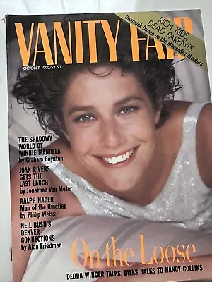 Vanity Fair Magazine October 1990 Debra Winger • $6.50