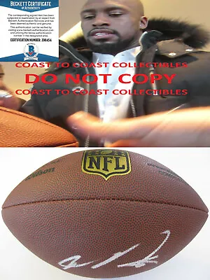 Vernon Davis San Francisco 49ers Autographed NFL Duke Football Proof Beckett COA • $129.99
