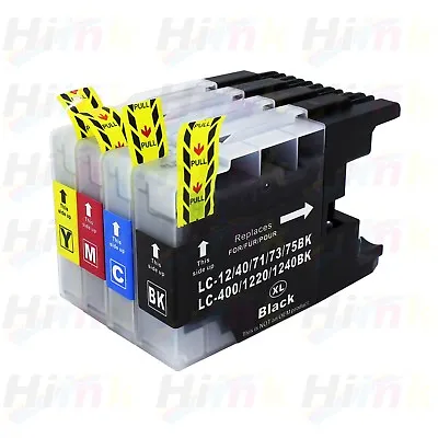 4PK LC71 LC75XL Ink For Brother MFC-J430w MFC-J825DW MFC-J835W MFC-J625DW • $7.88