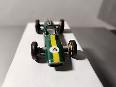 Lesney Matchbox No. 19 Lotus Green Yellow Stripe Racecar #3 Diecast Toy Car  • $15